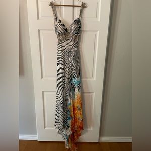 Jovani backless formal dress